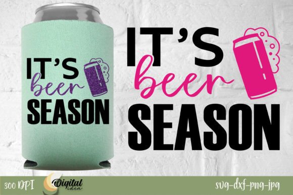 It's Beer Season Graphics for Local Business Branding