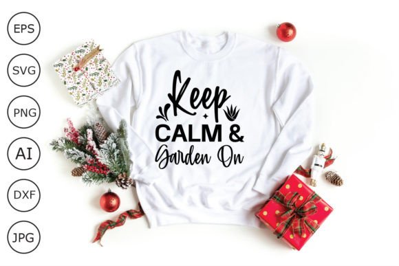 Keep Calm and Garden on Svg for Crafts and Graphics