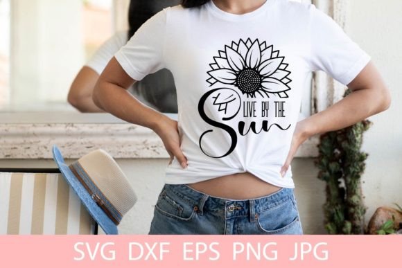 Live by the Sun Svg for Crafts and Graphics